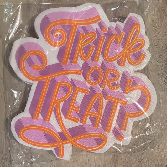 Cocktail Napkins - Trick or Treat