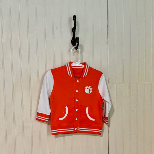Clemson Varsity Jacket - Size 12 mo