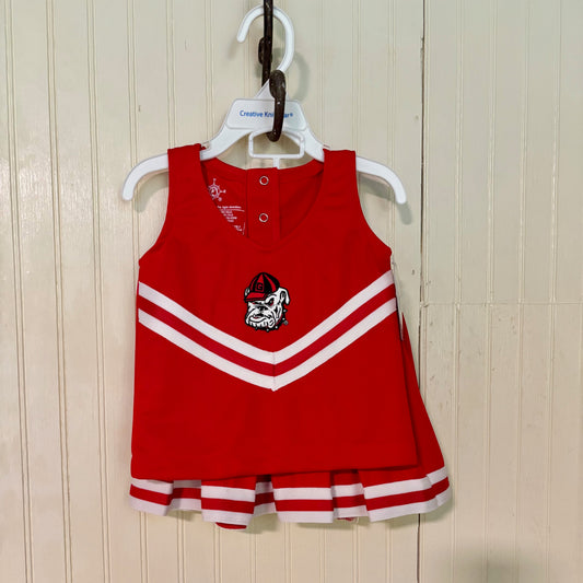 UGA Cheerleader Outfit - Toddler Size 3T
