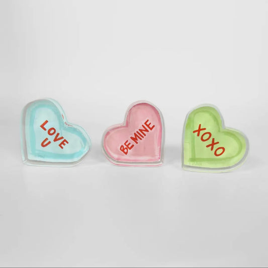 Acrylic Heart - Candy Hearts - Assorted