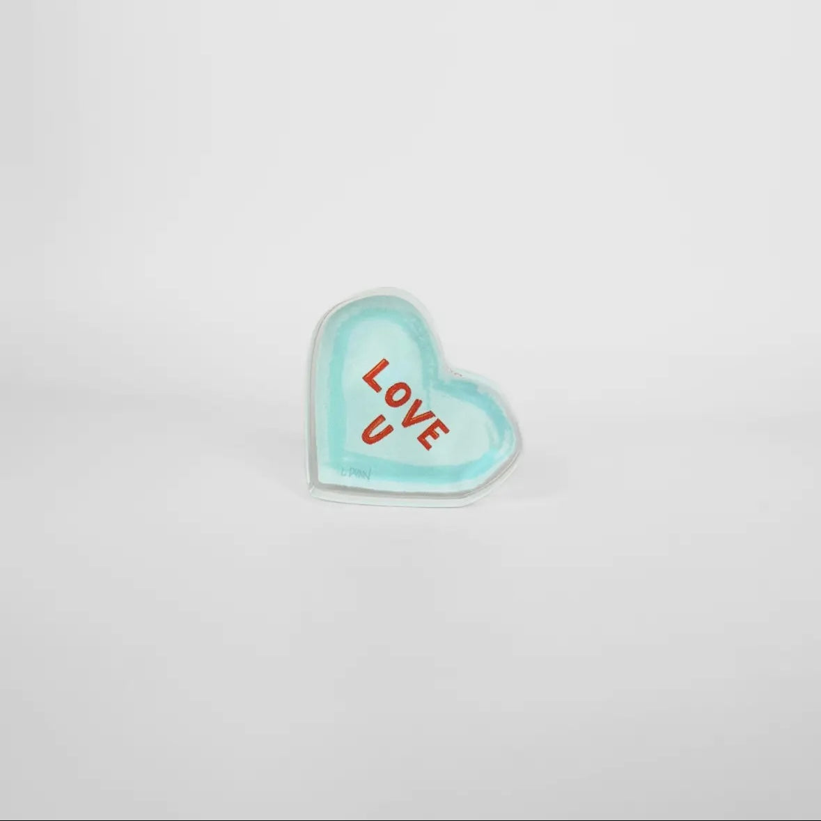 Acrylic Heart - Candy Hearts - Assorted