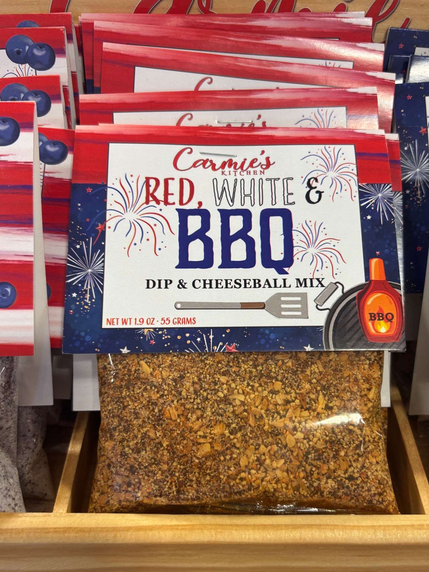 Mix - Red, White & BBQ Cheeseball/Dip Mix