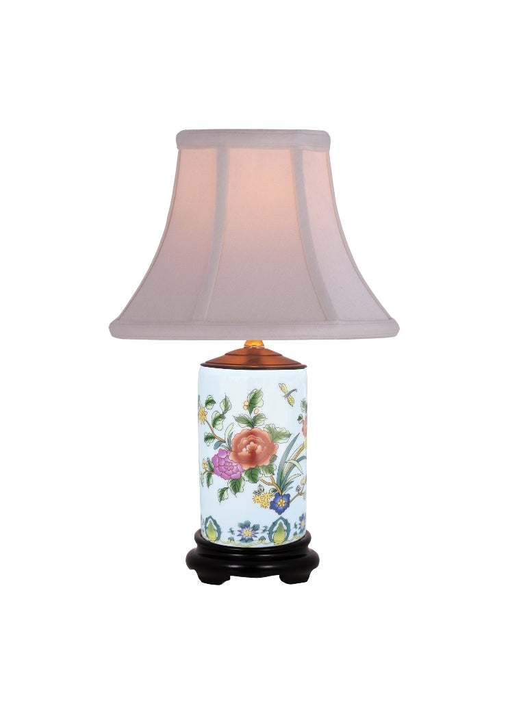 Lamp - Porcelain Peony 15"