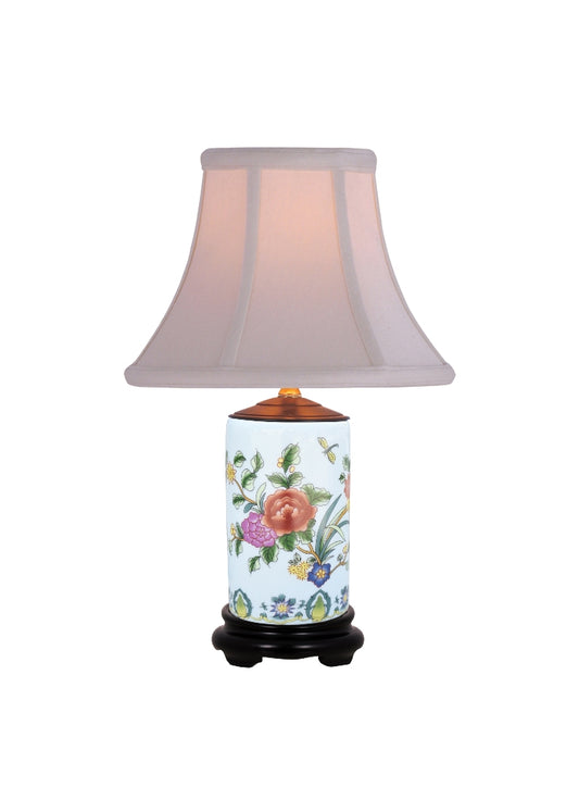 Lamp - Porcelain Peony 15"