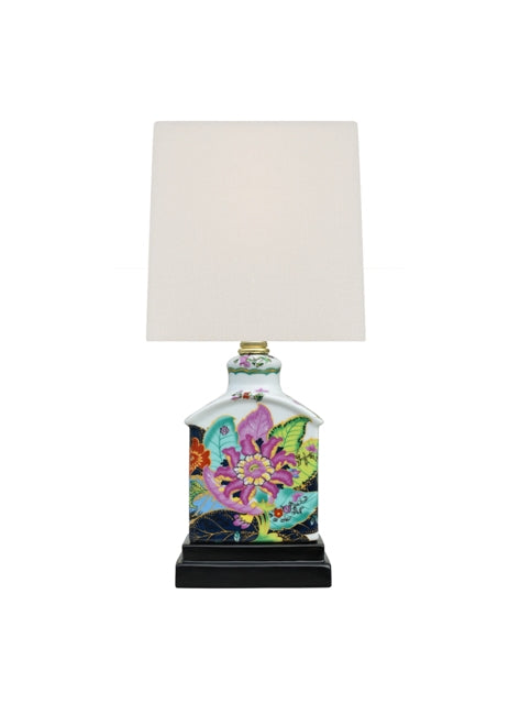 Lamp - Porcelain Tobacco Leaf 13"