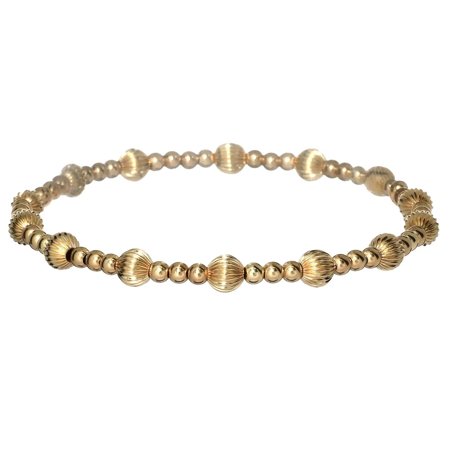 London 8-inch | Stretchy Anti-Tarnish  14K Gold Filled Bracelet