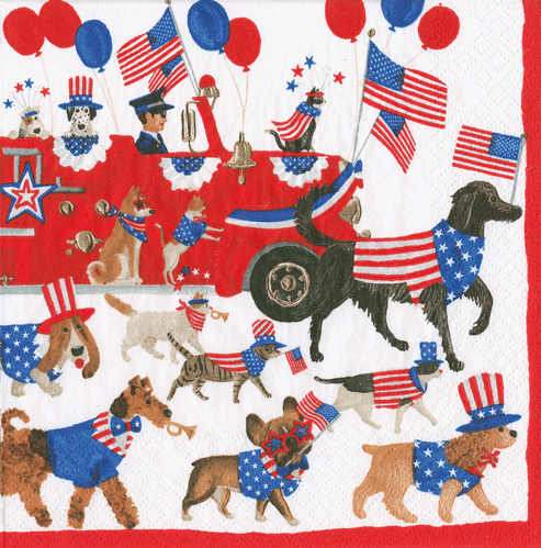 Cocktail Napkins - Join the Parade