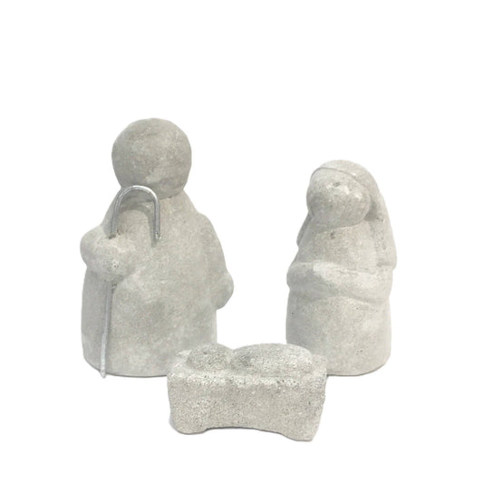 Nativity - Cement Holy Family