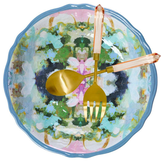Bowl - Serving 13.75" - Nantucket Bloom