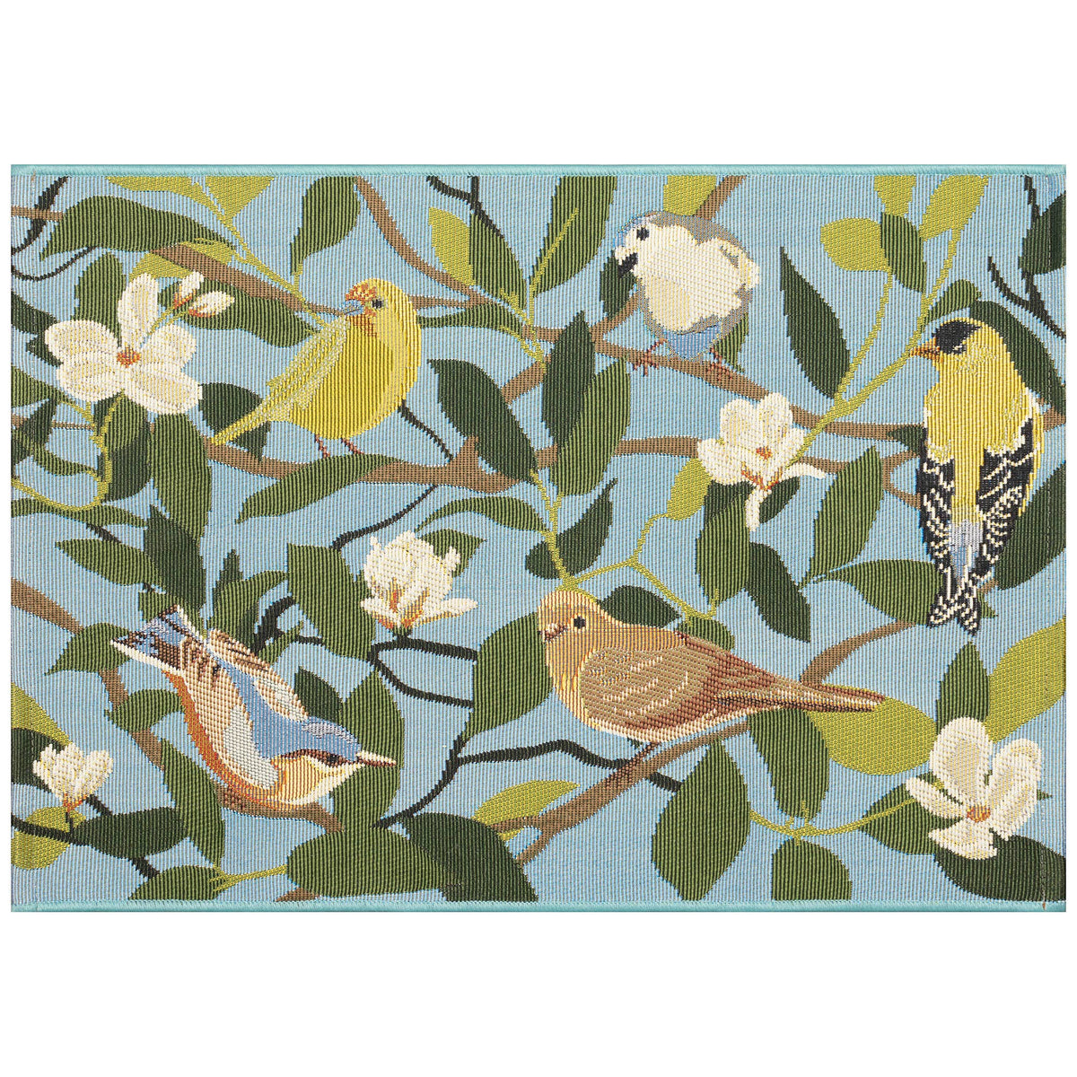 Rug - Indoor/Outdoor - Floral Finches (Esencia)