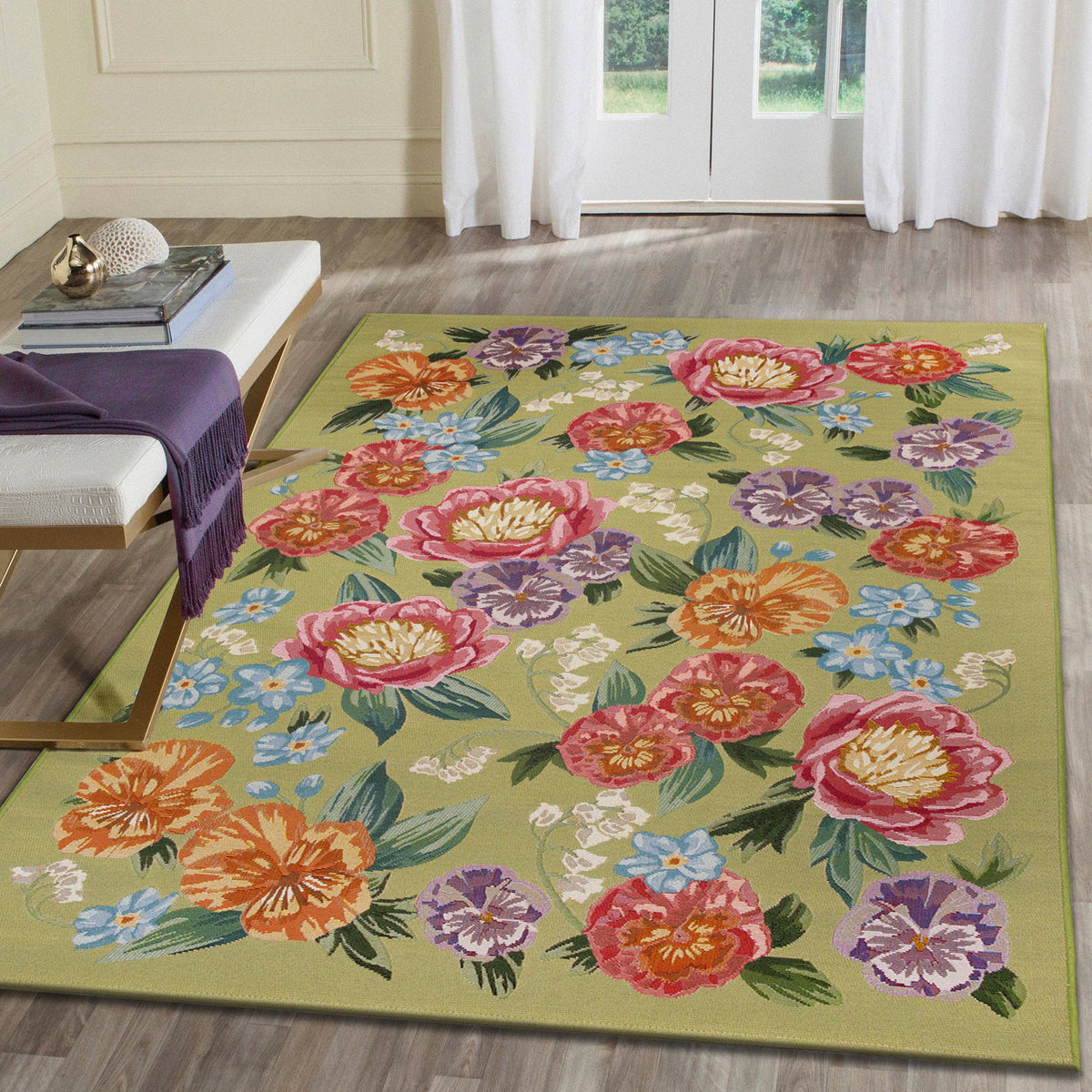 Rug - Indoor/Outdoor - Dream Garden Green (Marina)