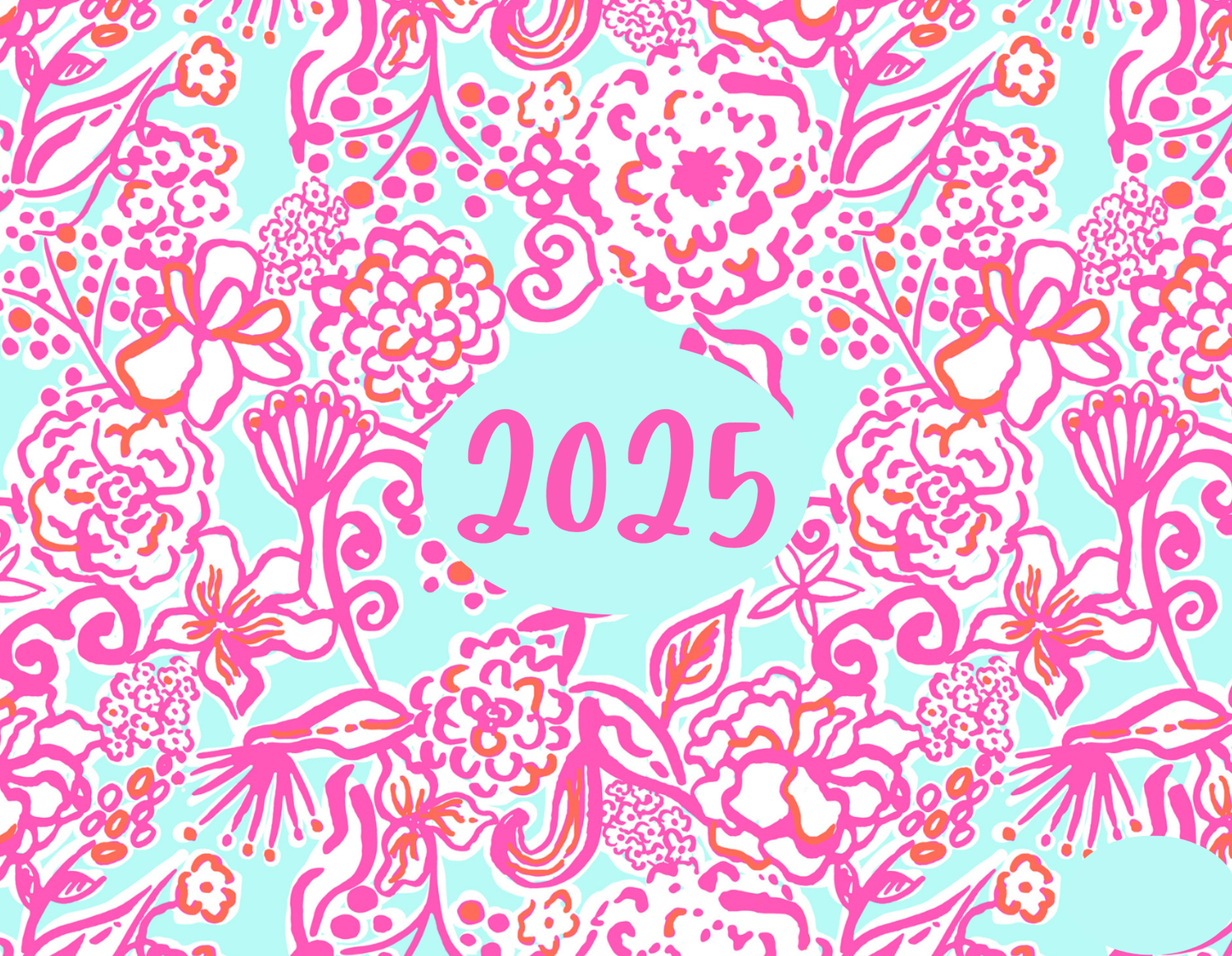Mahjong Card Sticker - Palm Beach Pink