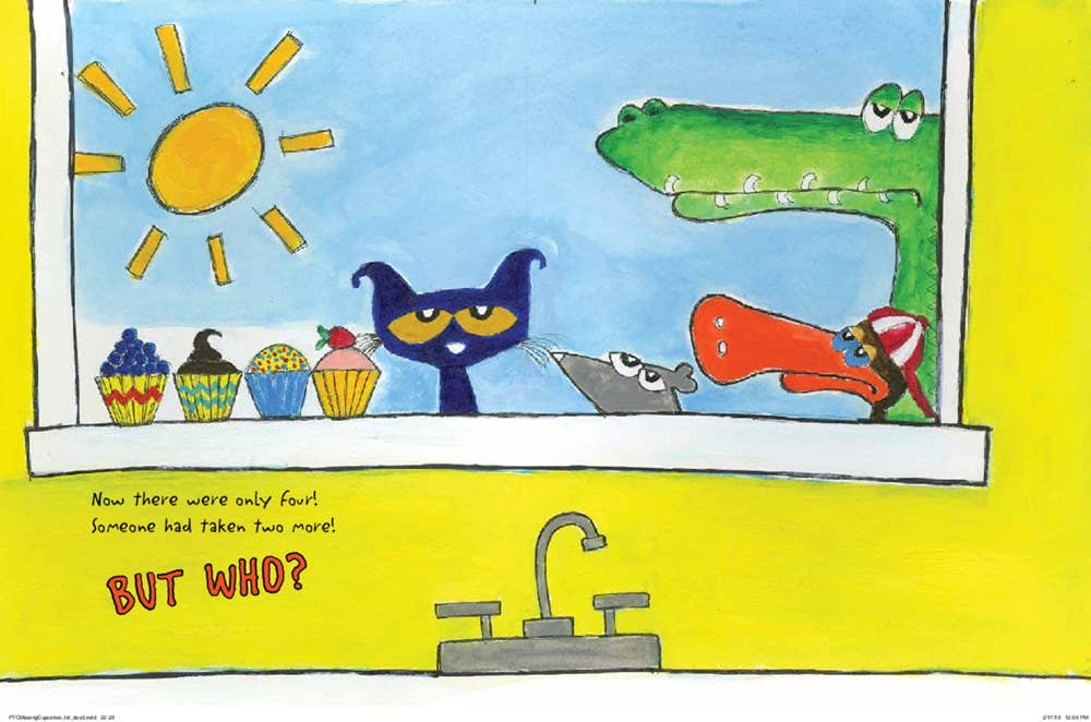 Book - Pete the Cat and the Missing Cupcakes