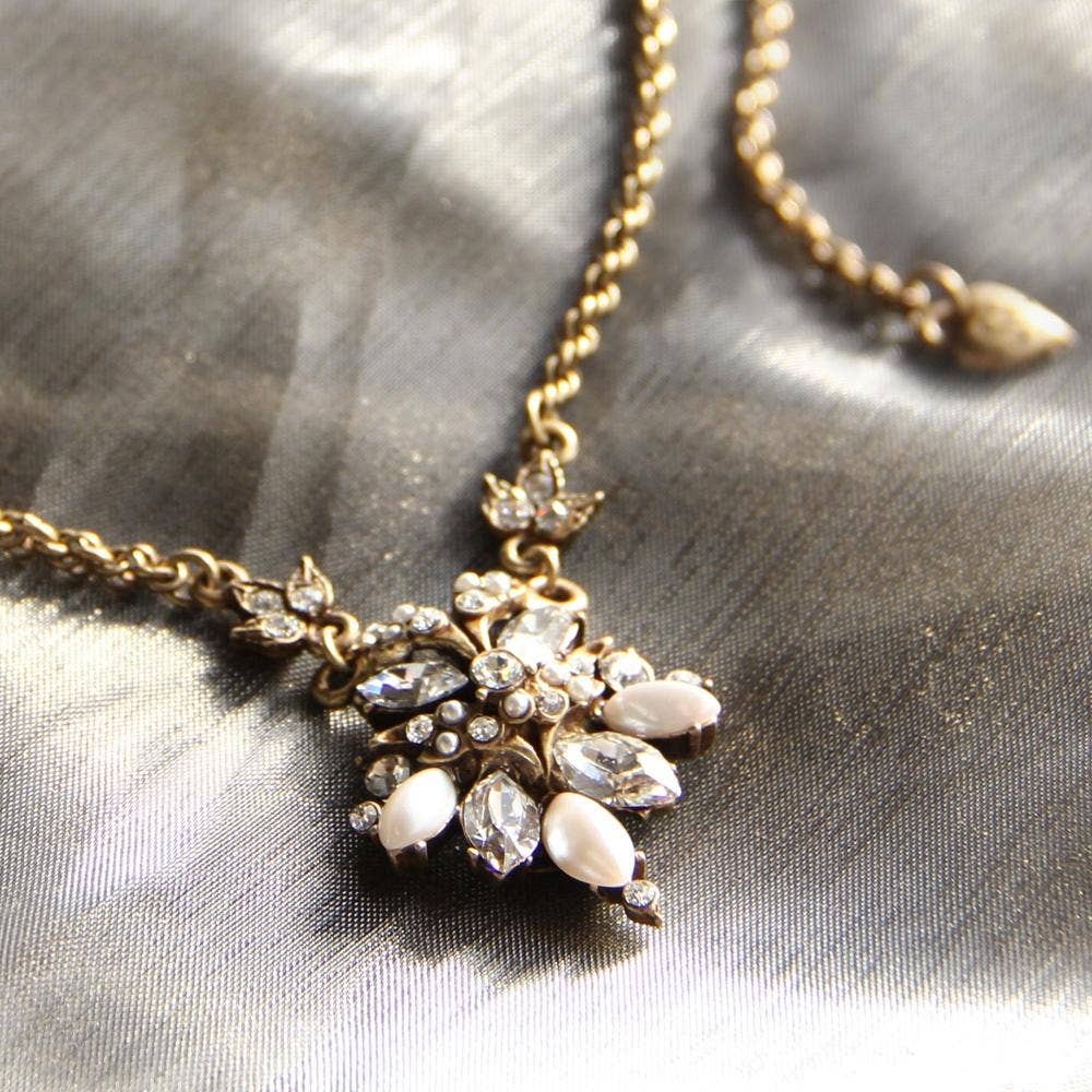 Necklace - Vintage Crystal