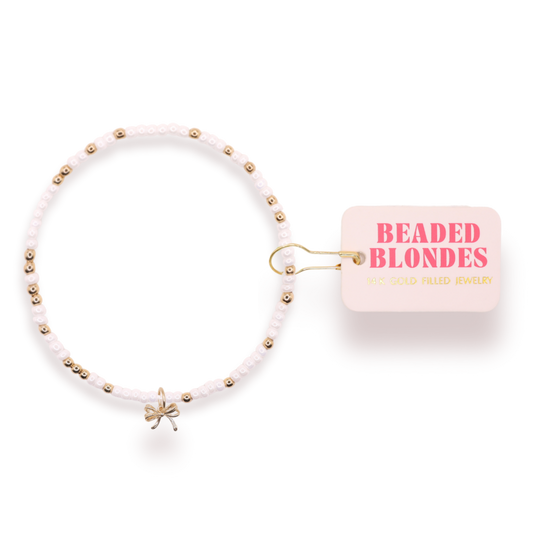 Bracelet - Sprinkle + Charm - Bow