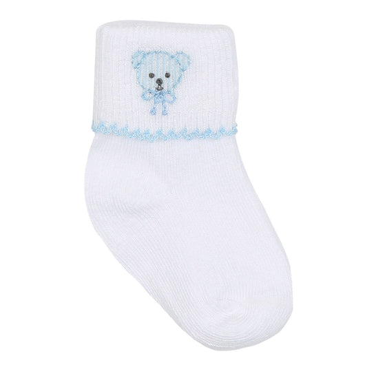 Socks - Blue Teddy