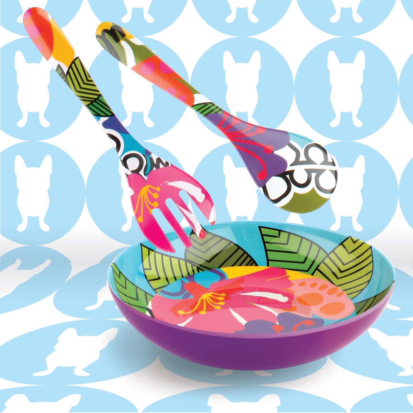 Salad Server Set - Oasis