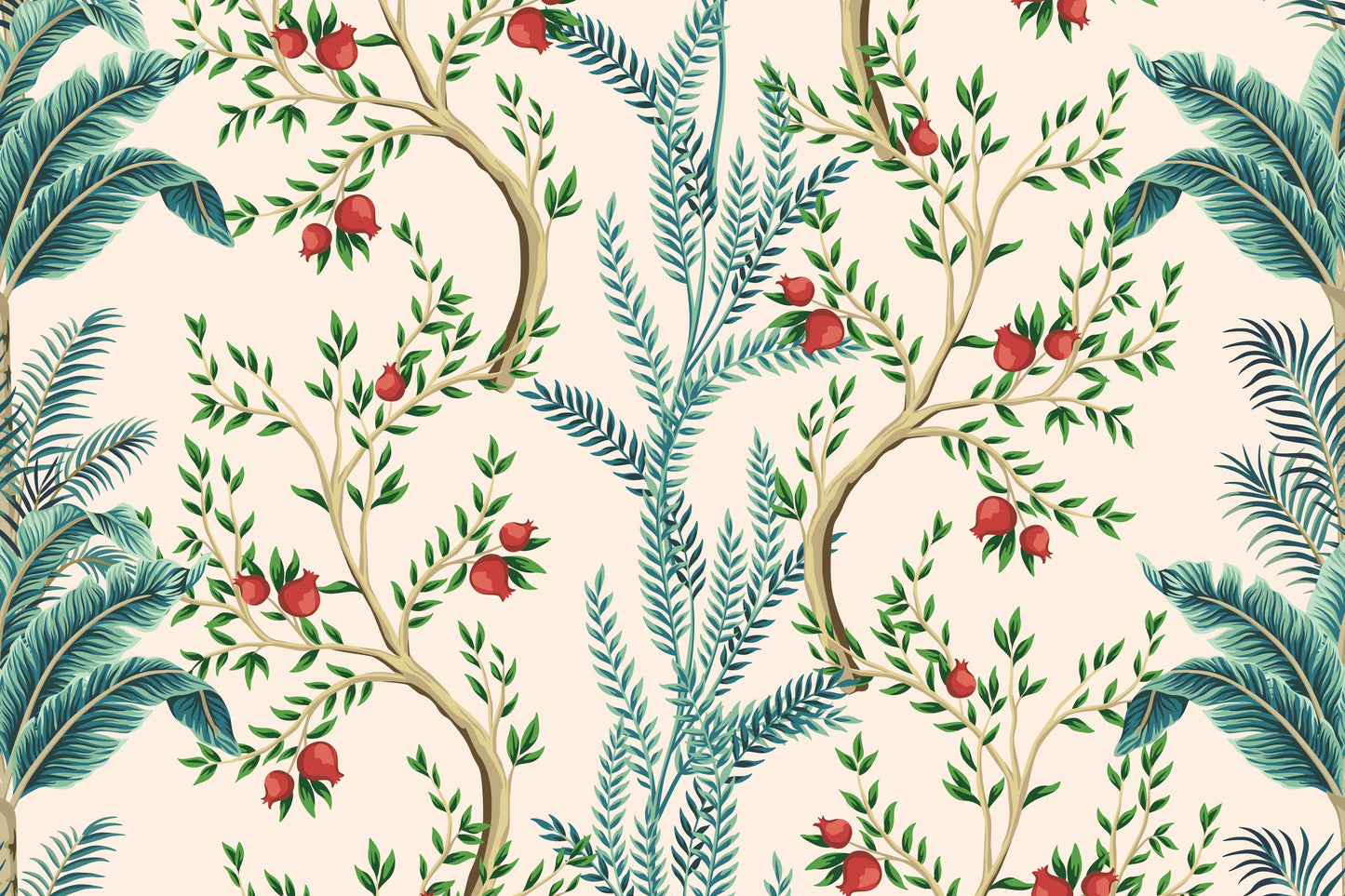 Paper Placemats- Pomegranate parade