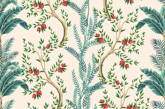 Paper Placemats- Pomegranate parade