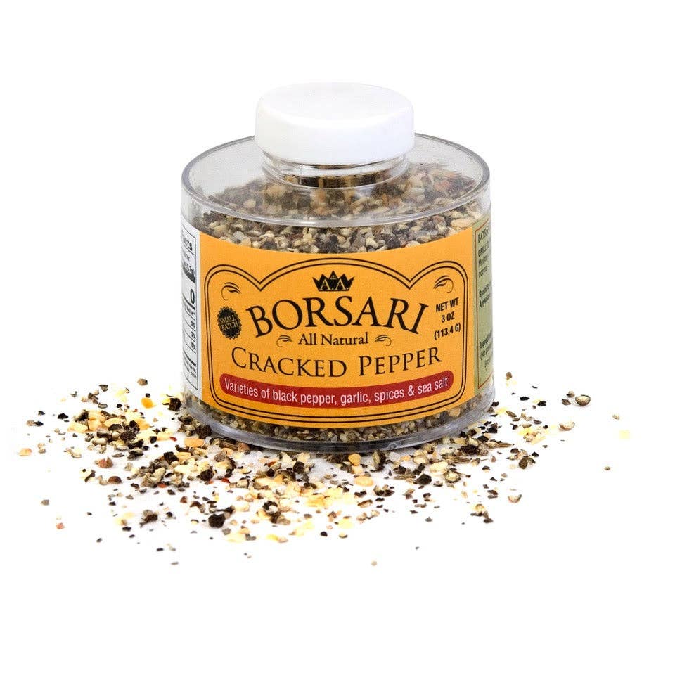 Seasoning Salt: Borsari Cracked Pepper