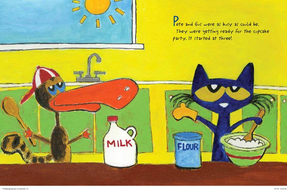 Book - Pete the Cat and the Missing Cupcakes