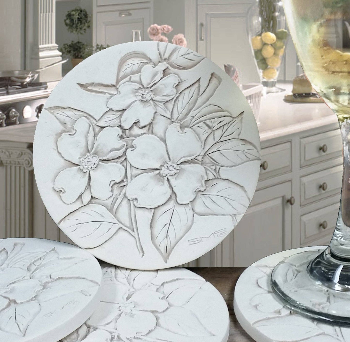 Coaster Set - Dogwood
