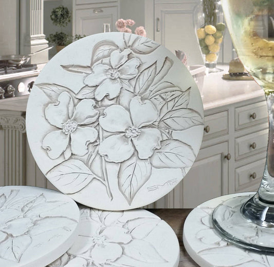 Coaster Set - Dogwood