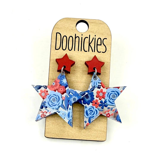 Earrings - Acrylic Stars: Alpharetta