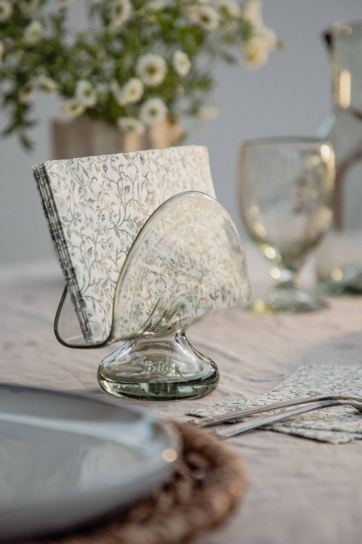 Napkin Holder - Handblown