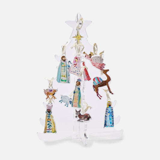 Acrylic Ornament - The Collected Nativity Ornament Set