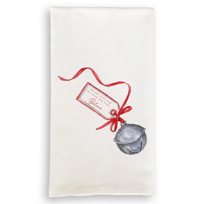Tea Towel - Believe Bell