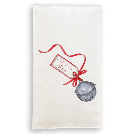 Tea Towel - Believe Bell