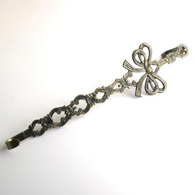 Wreath Holder - Bow - Bronze Finish