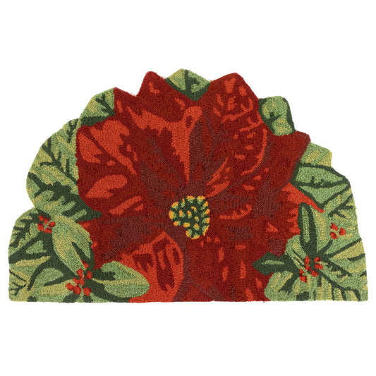 Rug - Indoor/Outdoor - Poinsettia (FrontPorch)