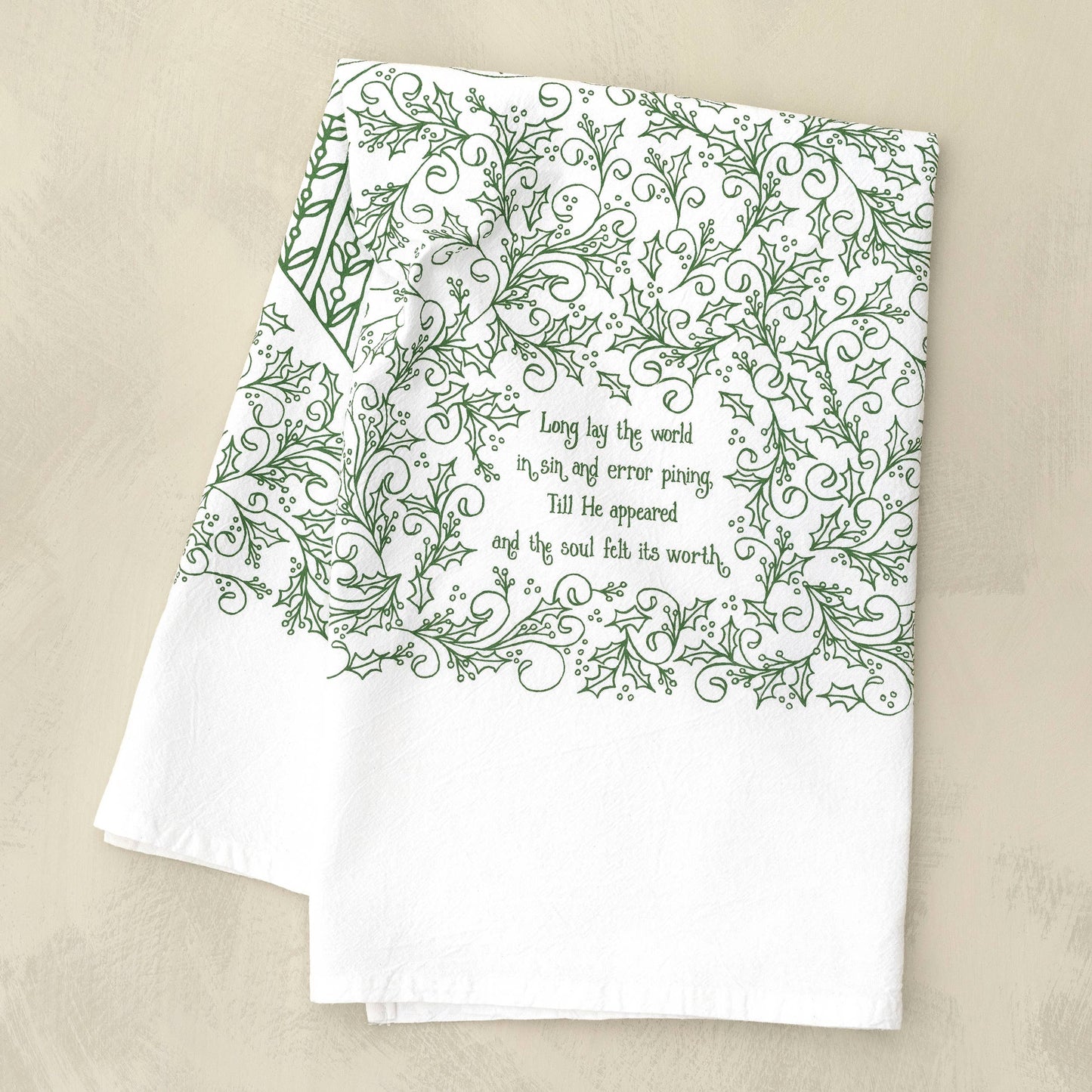 Hymn Tea Towel:  O Holy Night