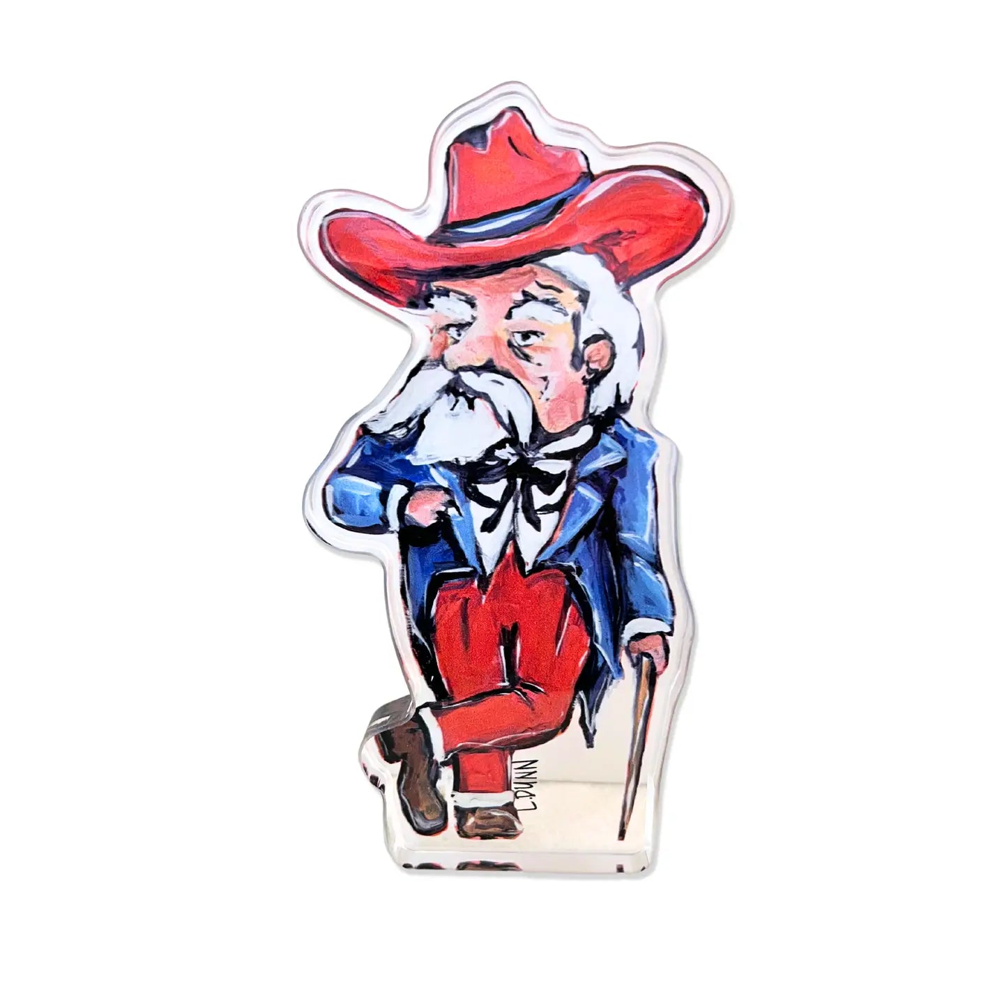 Lauren Dunn Rebel mascot