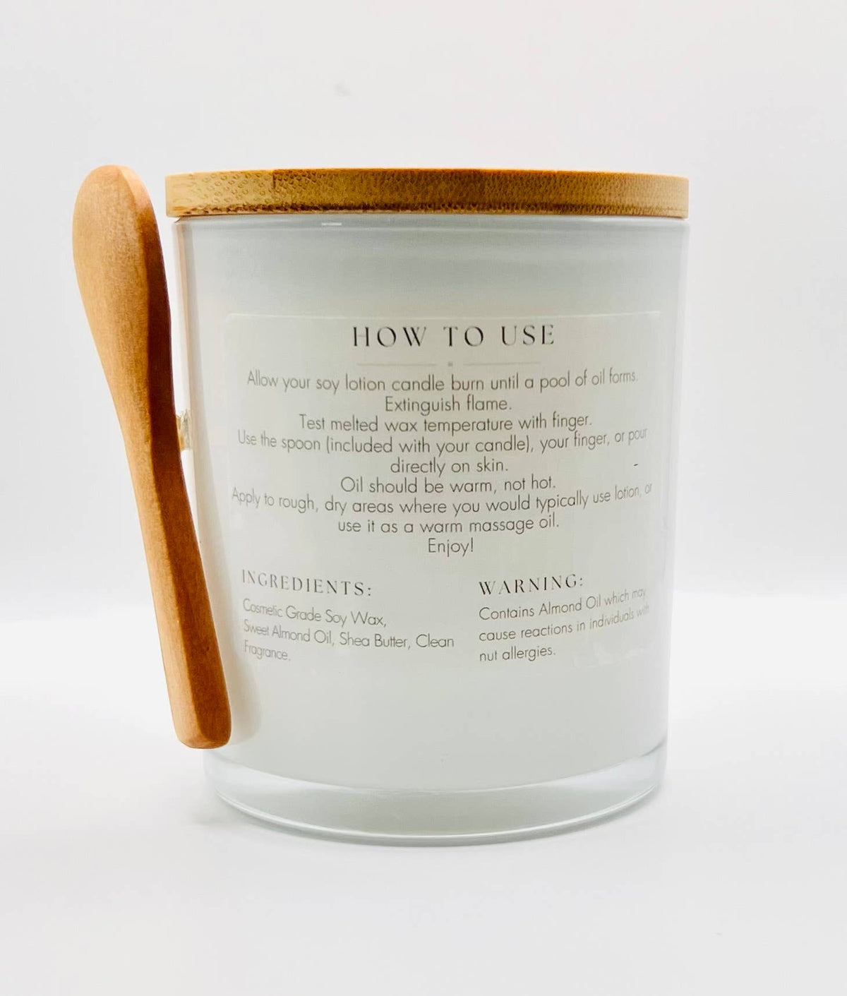 Lotion Candle - Amber Noir