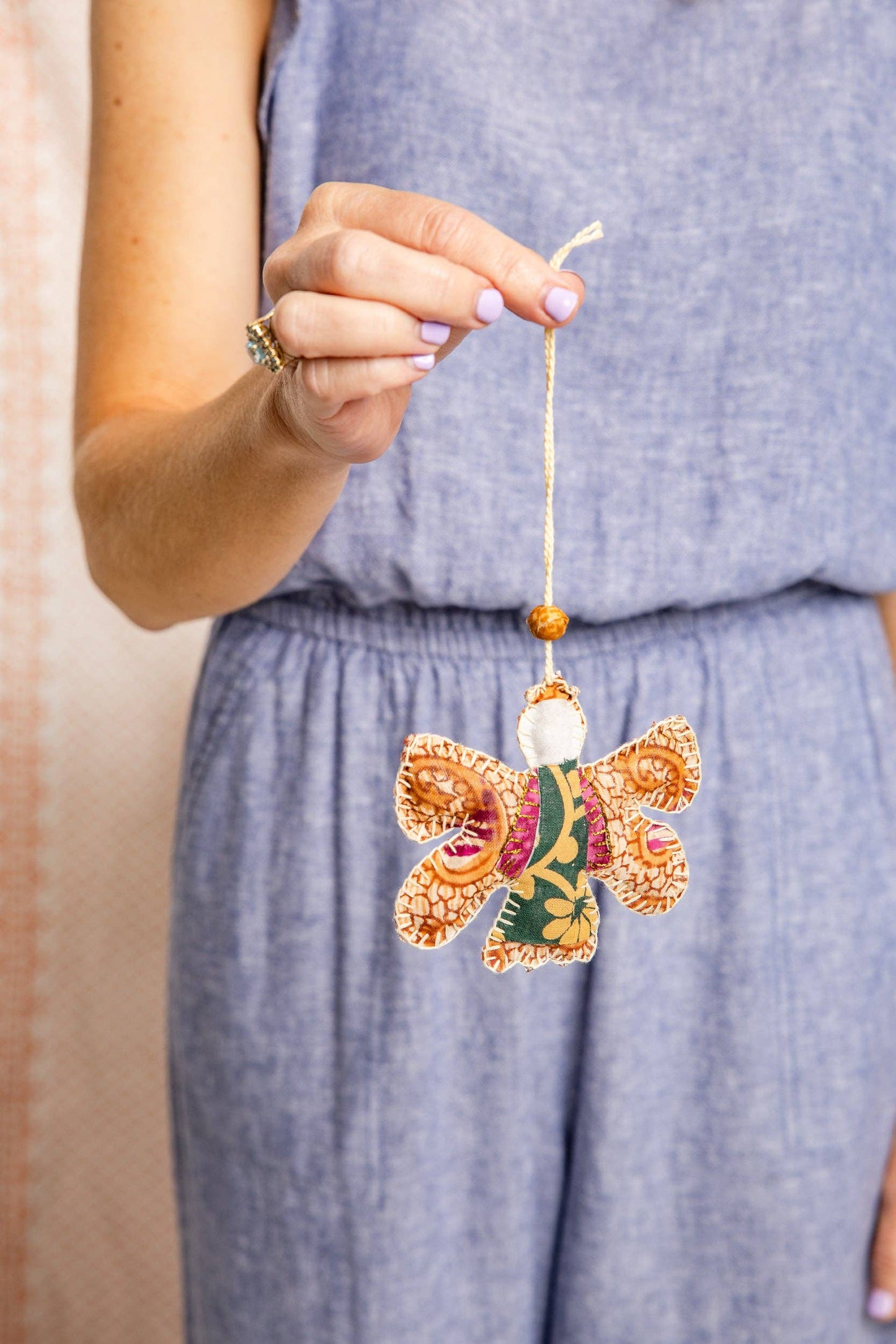 Angel - Stitched Ornament
