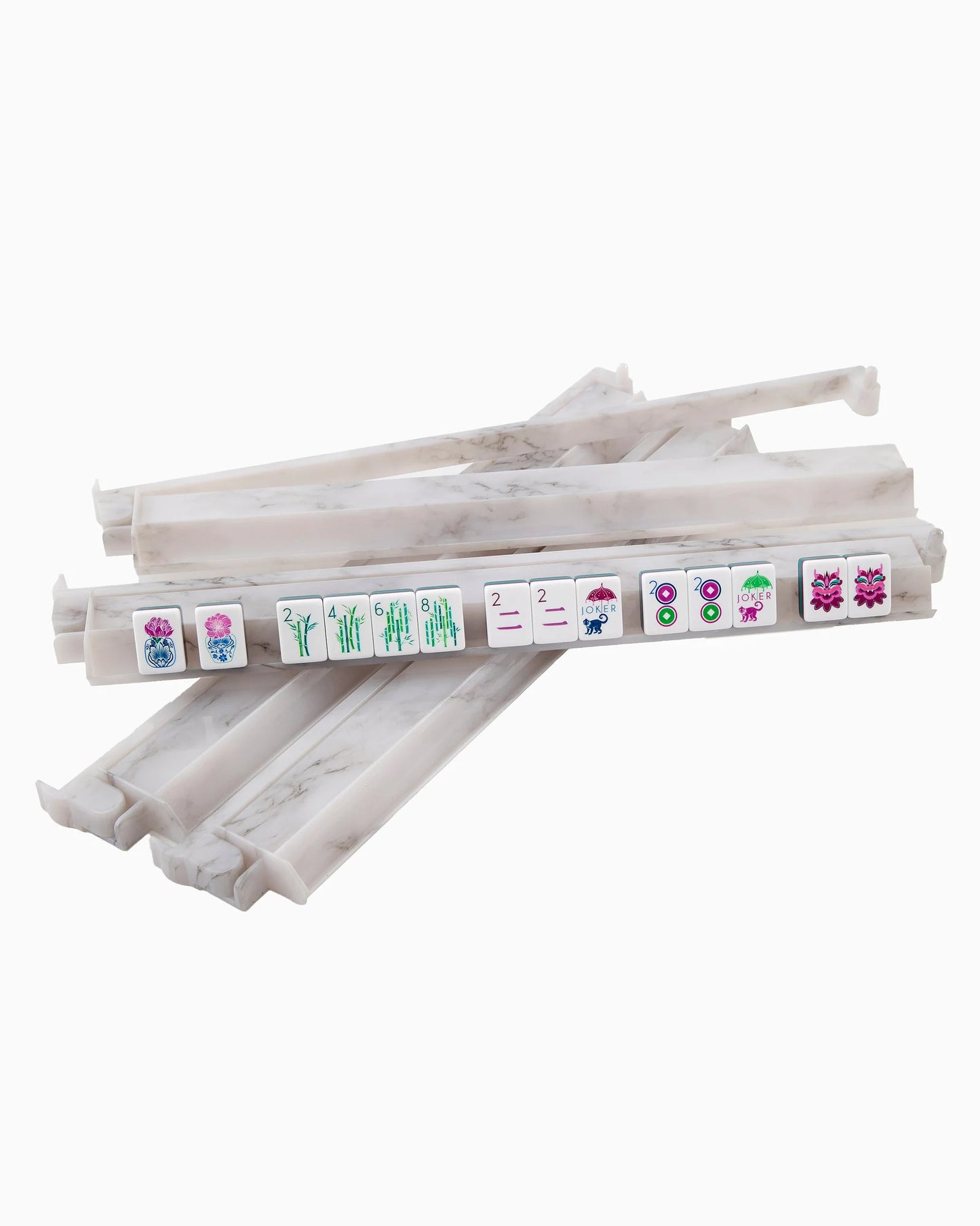 Mahjong Racks & Pushers (Assorted Patterns)