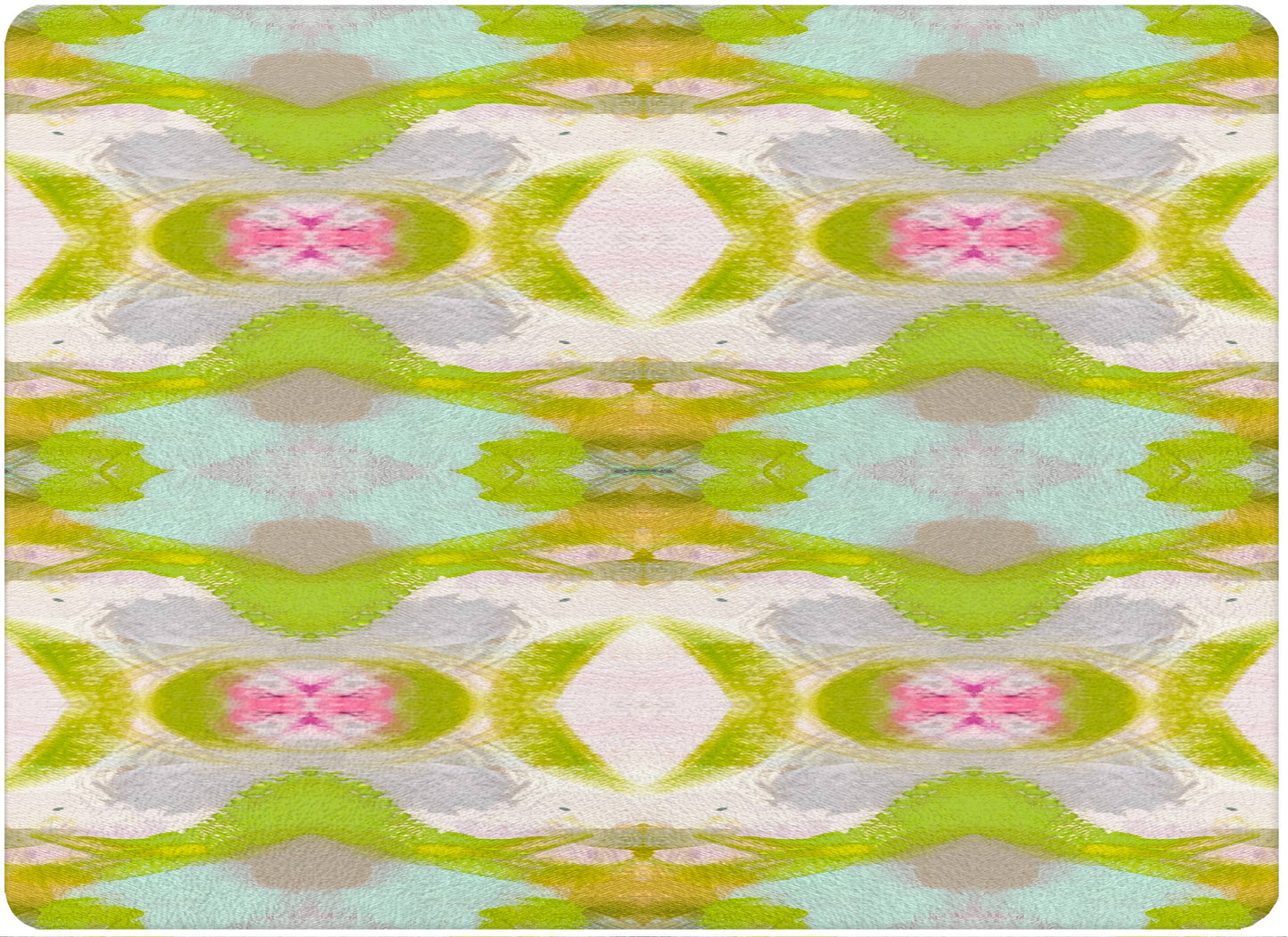 Cutting Board - Laura Park Sweet Pea Pattern