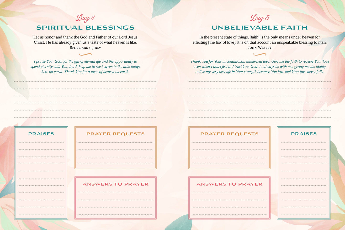 Journal - A Year of God's Goodness: A Prayer & Praise Tracker for Women
