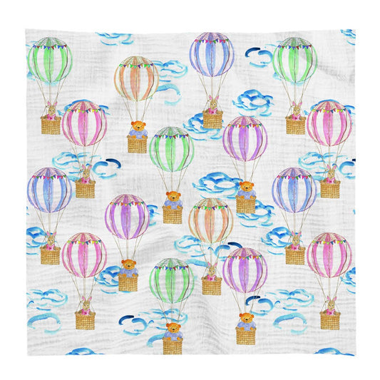 Baby Blanket - Hot Air Balloon Swaddle Blanket