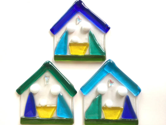 Ornament - Glass Nativity