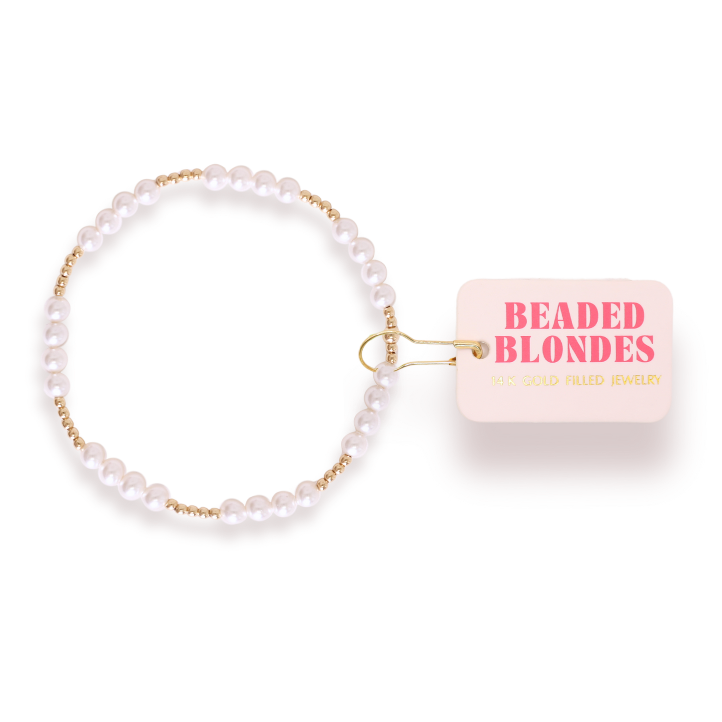 Bracelet - Pearl/Gold Scottie