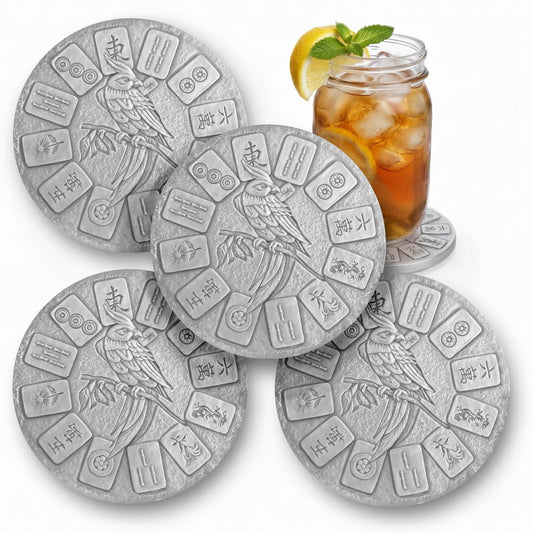 Coaster Set - Mahjong Absorbent