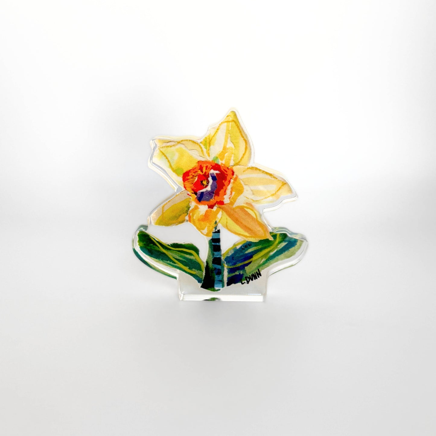 Acrylic Blooms - Single Daffodil