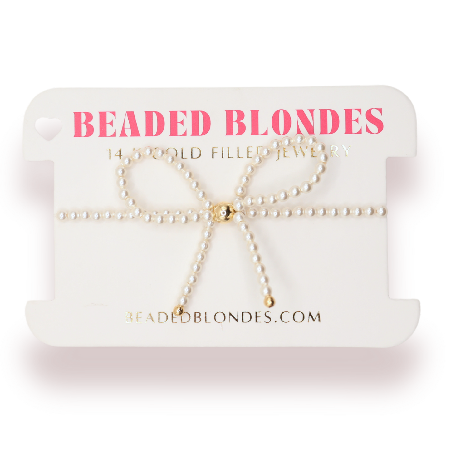 Bracelet - Bow - Pearl