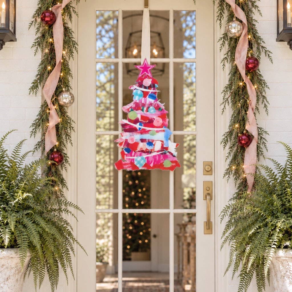 Acrylic Door Hanger - Christmas Tree (Two Designs)
