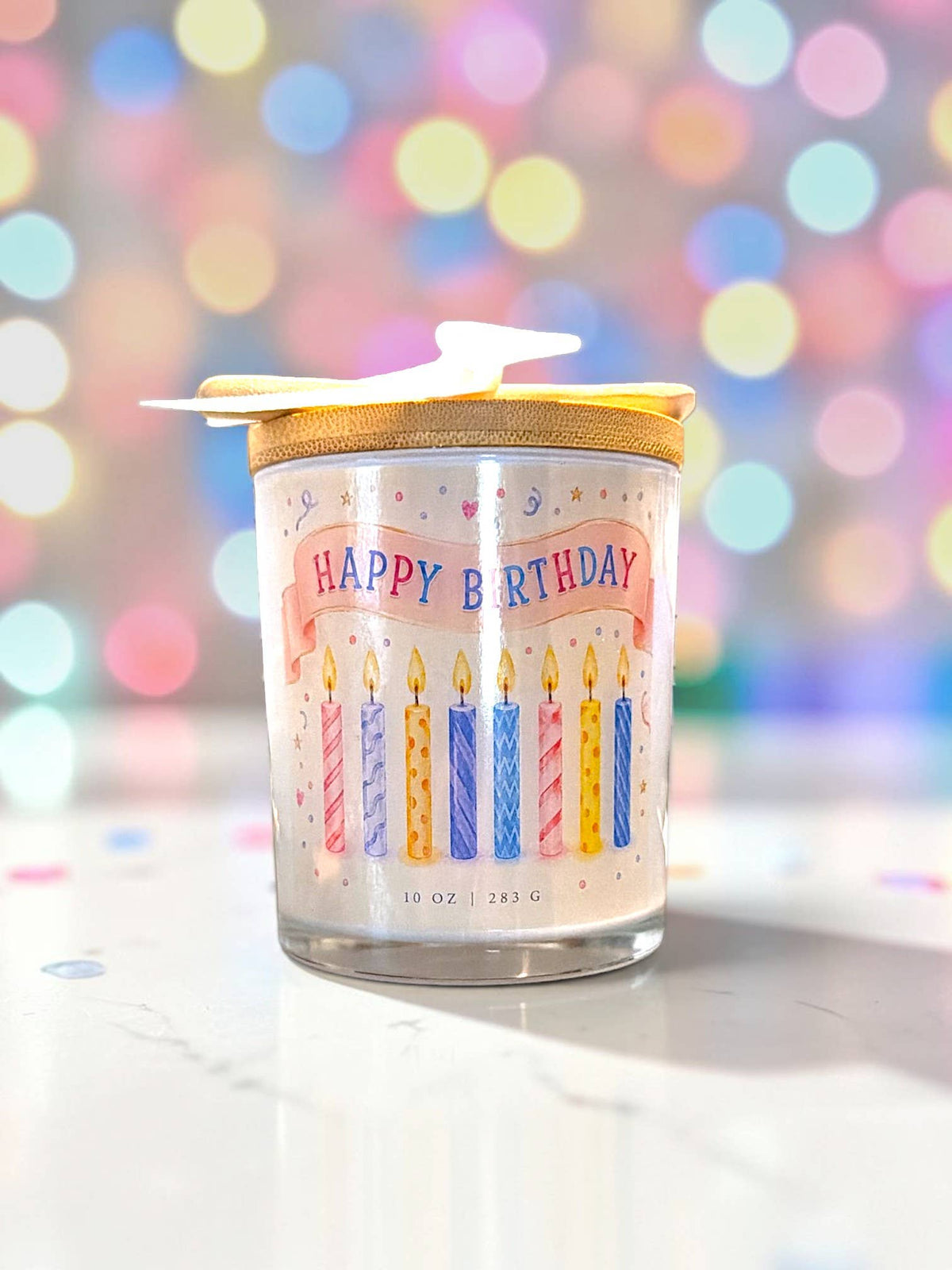 Lotion Candle - Happy Birthday