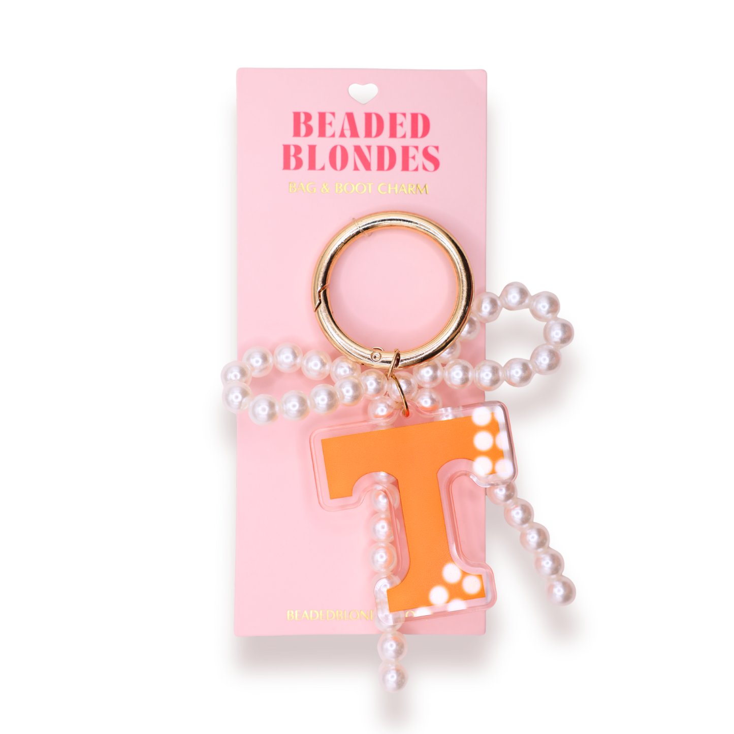 Collegiate Bag & Boot Charm - Tennessee
